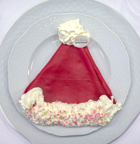 Crêpe Père Noël, la touche magique du Fourgon Gourmand, Paris (75)