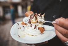 Notre zone d'activité pour ce service food truck de glaces à l'italienne et chantilly pour concert organisé par la mairie avec desserts personnalisés et service professionnel inclus